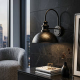 Modern European furniture - Black Iron Wall Lamp - www.oroa.com