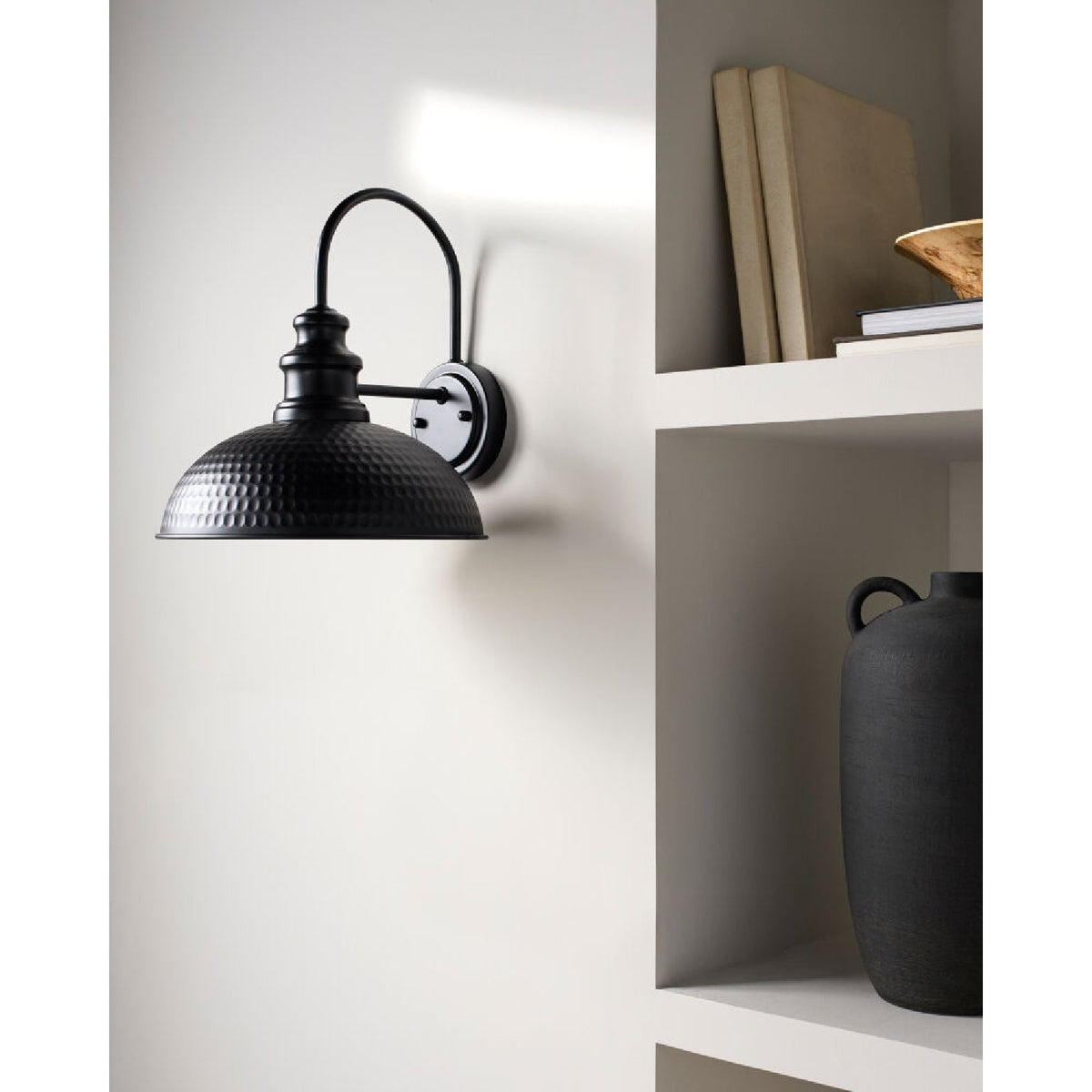 Modern European furniture - Black Iron Wall Lamp - www.oroa.com