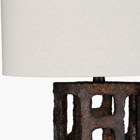 Modern European furniture - Rustic Bronze Finish Table Lamp - www.oroa.com