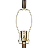 Modern European furniture - Rustic Bronze Finish Table Lamp - www.oroa.com