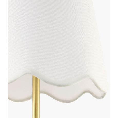 Modern European furniture - Scalloped Linen Wall Lamp - www.oroa.com