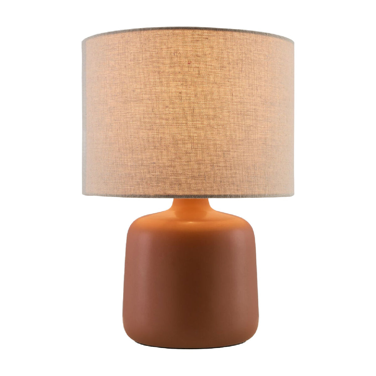 Modern European furniture - Beige Linen Ceramic Table Lamp S - www.oroa.com