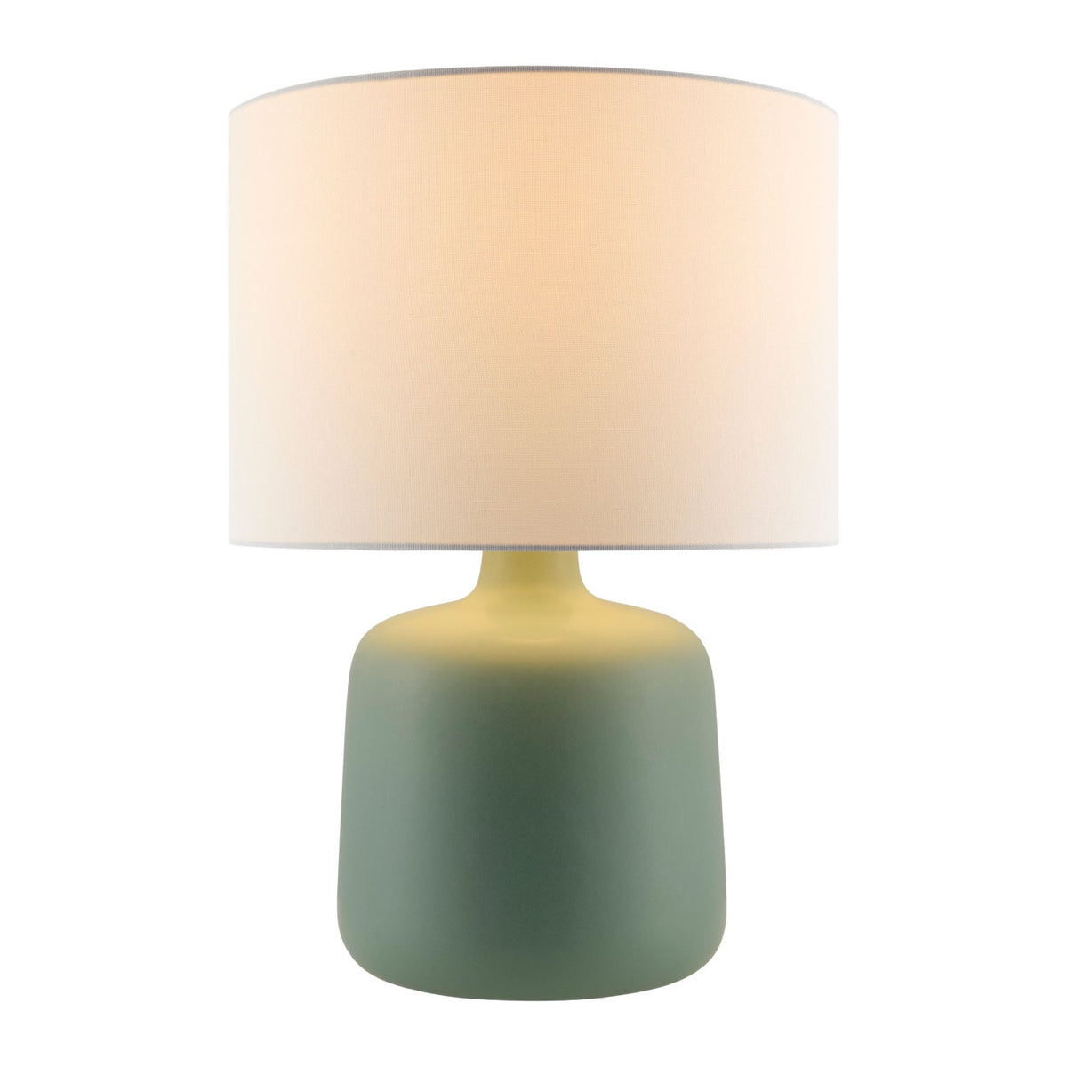 Modern European furniture - White Jute Ceramic Table Lamp - www.oroa.com