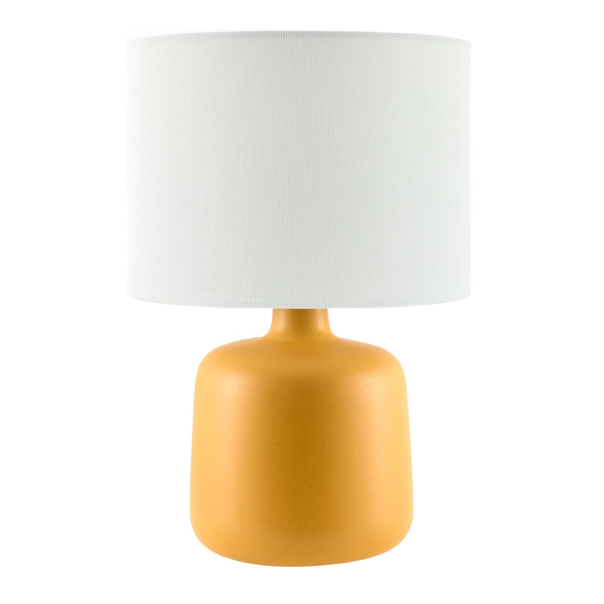 Modern European furniture - White Jute Ceramic Table Lamp - www.oroa.com