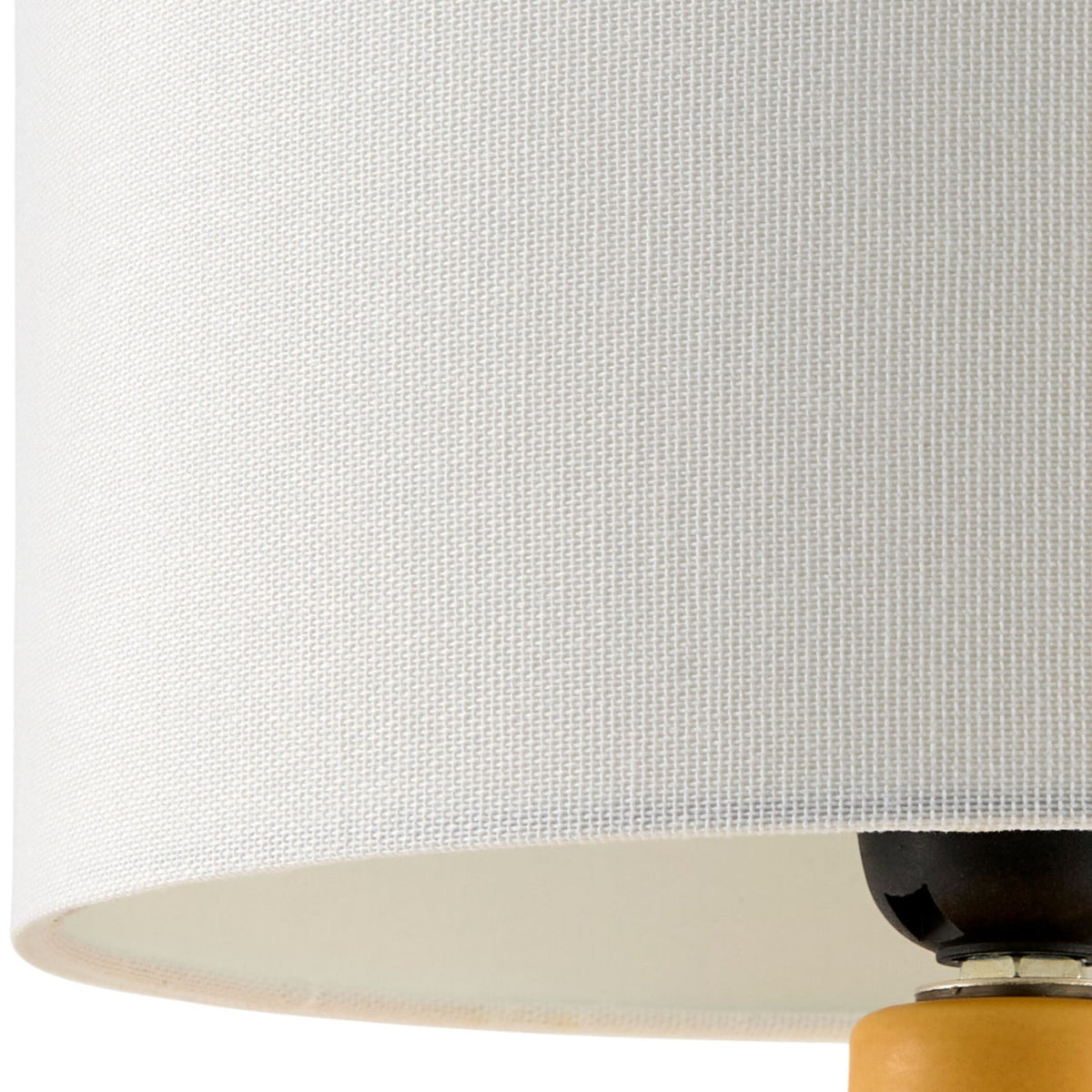 Modern European furniture - White Jute Ceramic Table Lamp - www.oroa.com