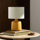 Modern European furniture - White Jute Ceramic Table Lamp - www.oroa.com
