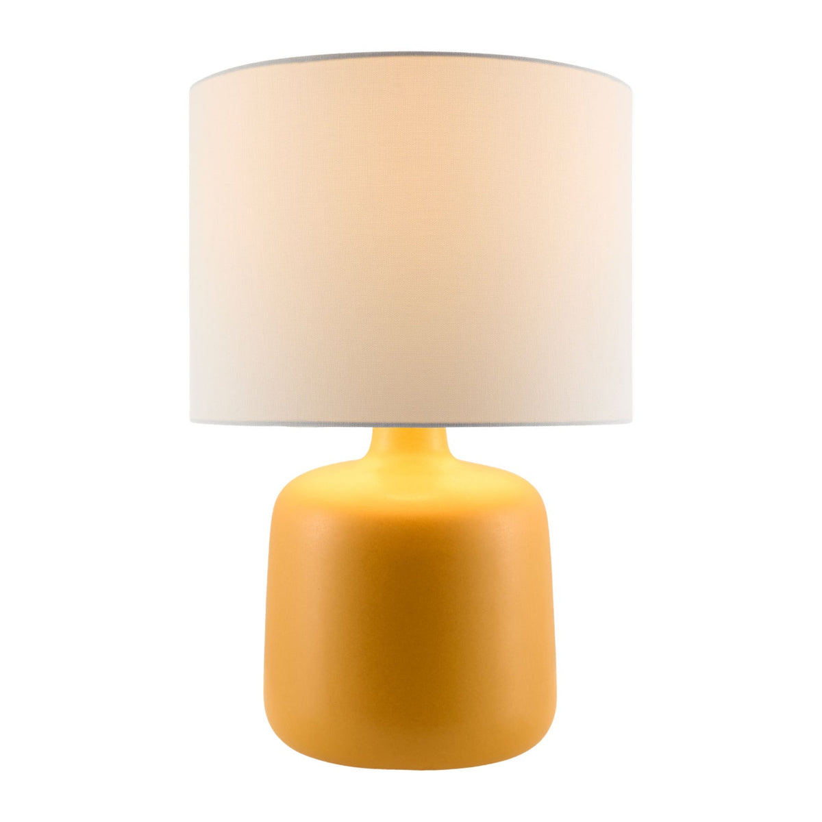 Modern European furniture - White Jute Ceramic Table Lamp - www.oroa.com