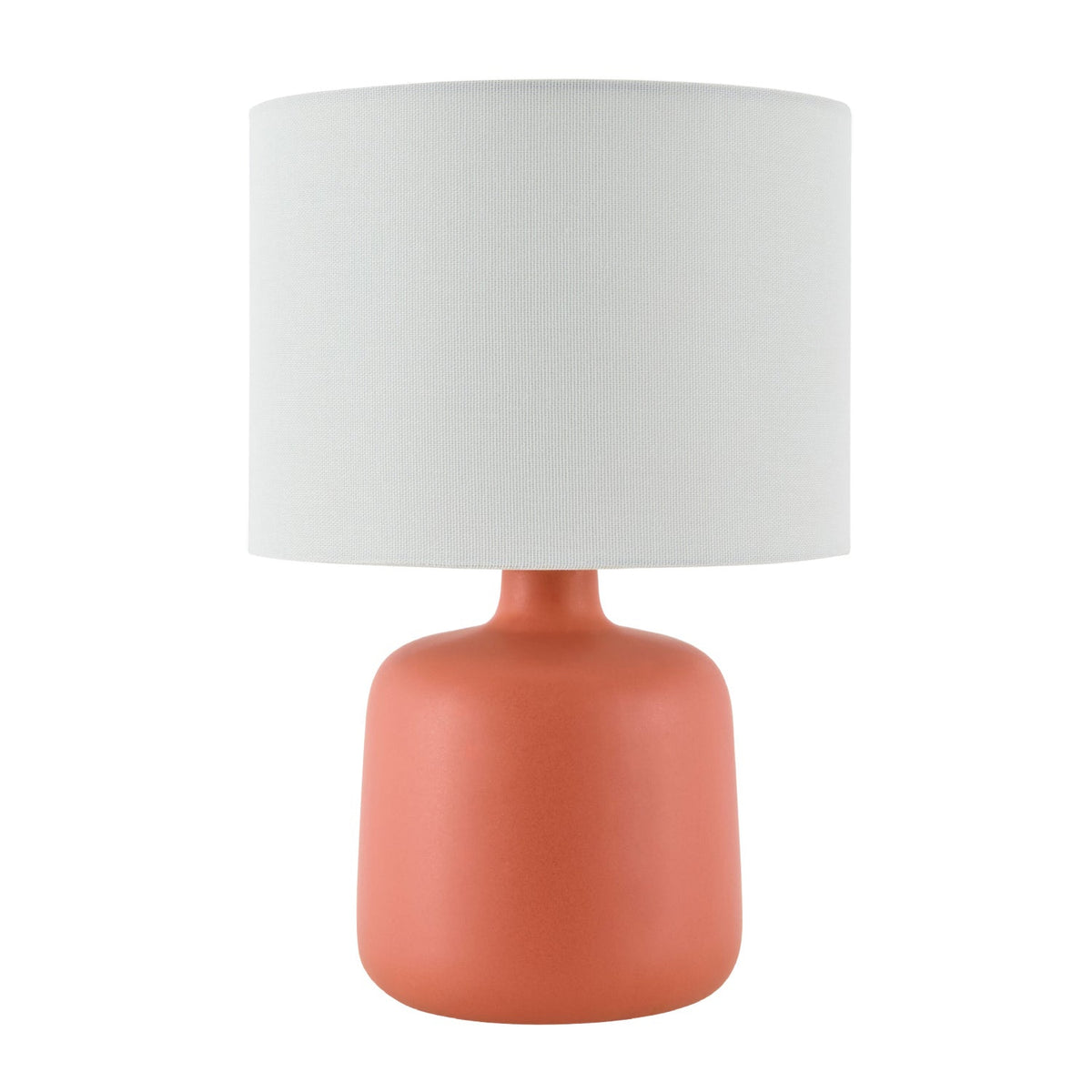Modern European furniture - White Jute Ceramic Table Lamp - www.oroa.com