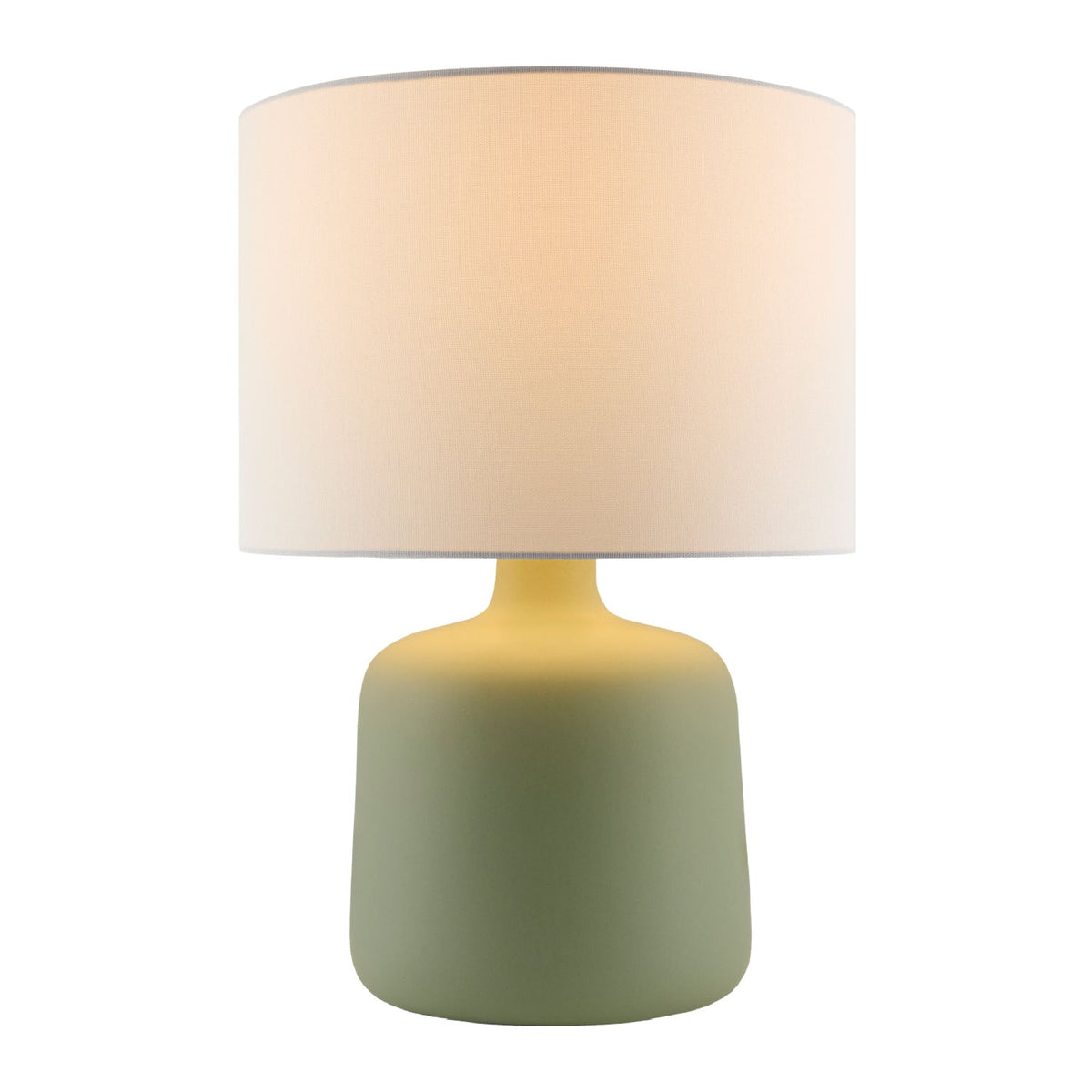 Modern European furniture - White Jute Ceramic Table Lamp - www.oroa.com