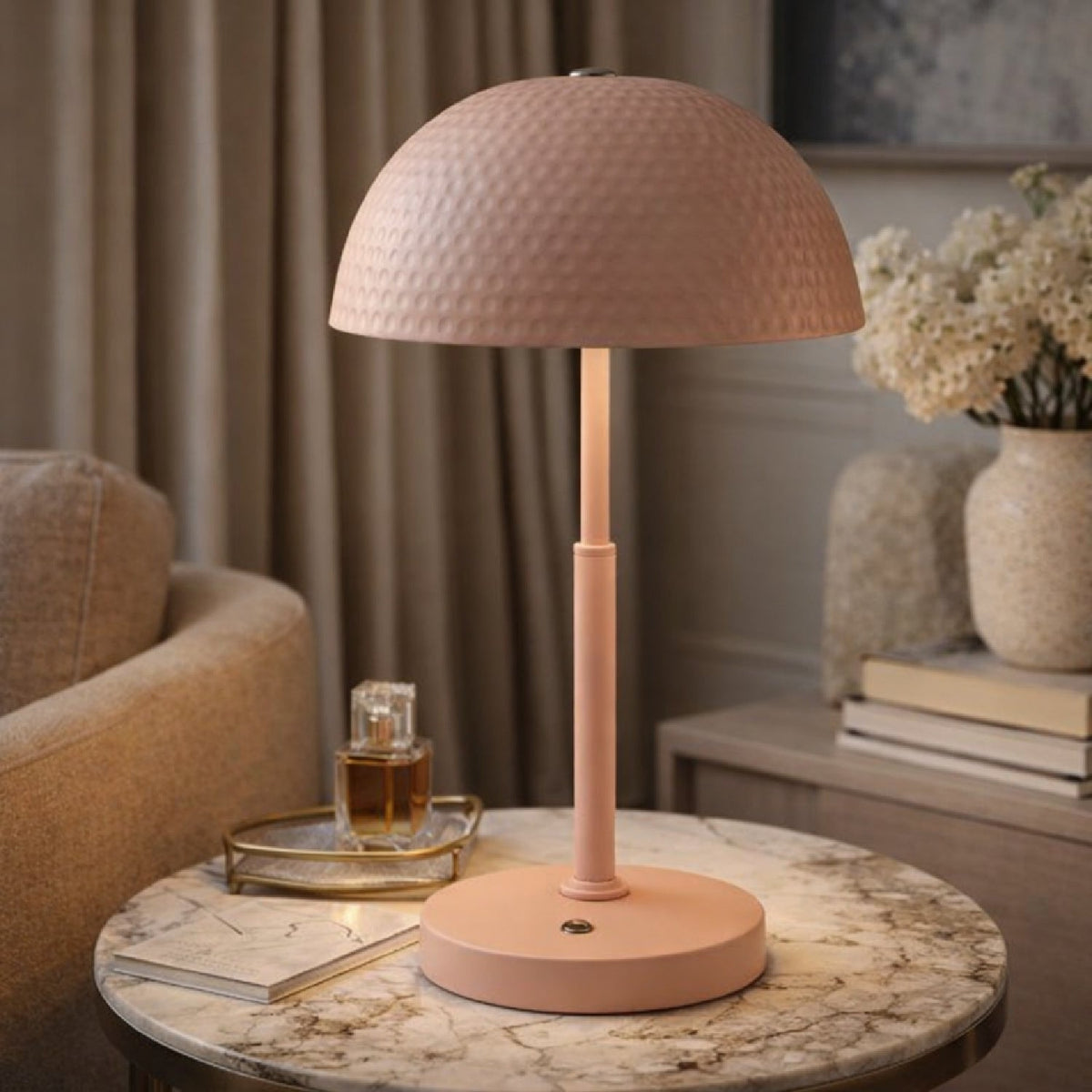 Modern European furniture - Metal Dome Accent Table Lamp - www.oroa.com