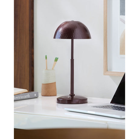 Modern European furniture - Metal Dome Accent Table Lamp - www.oroa.com
