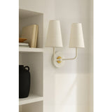 Modern European furniture - Elongated Dual-Shade Wall Lamp - www.oroa.com