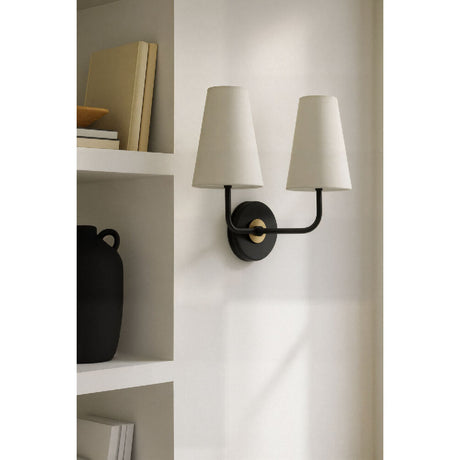 Modern European furniture - Elongated Dual-Shade Wall Lamp - www.oroa.com