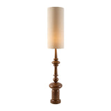 Modern European furniture - Cylindrical Linen Shade Floor Lamp - www.oroa.com