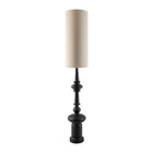 Modern European furniture - Cylindrical Linen Shade Floor Lamp - www.oroa.com