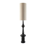 Modern European furniture - Cylindrical Linen Shade Floor Lamp - www.oroa.com