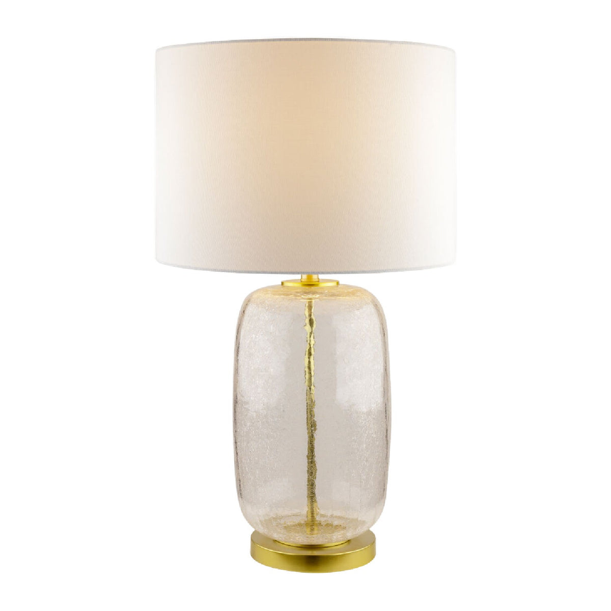 Modern European furniture - Clear Glass Accent Table Lamp - www.oroa.com