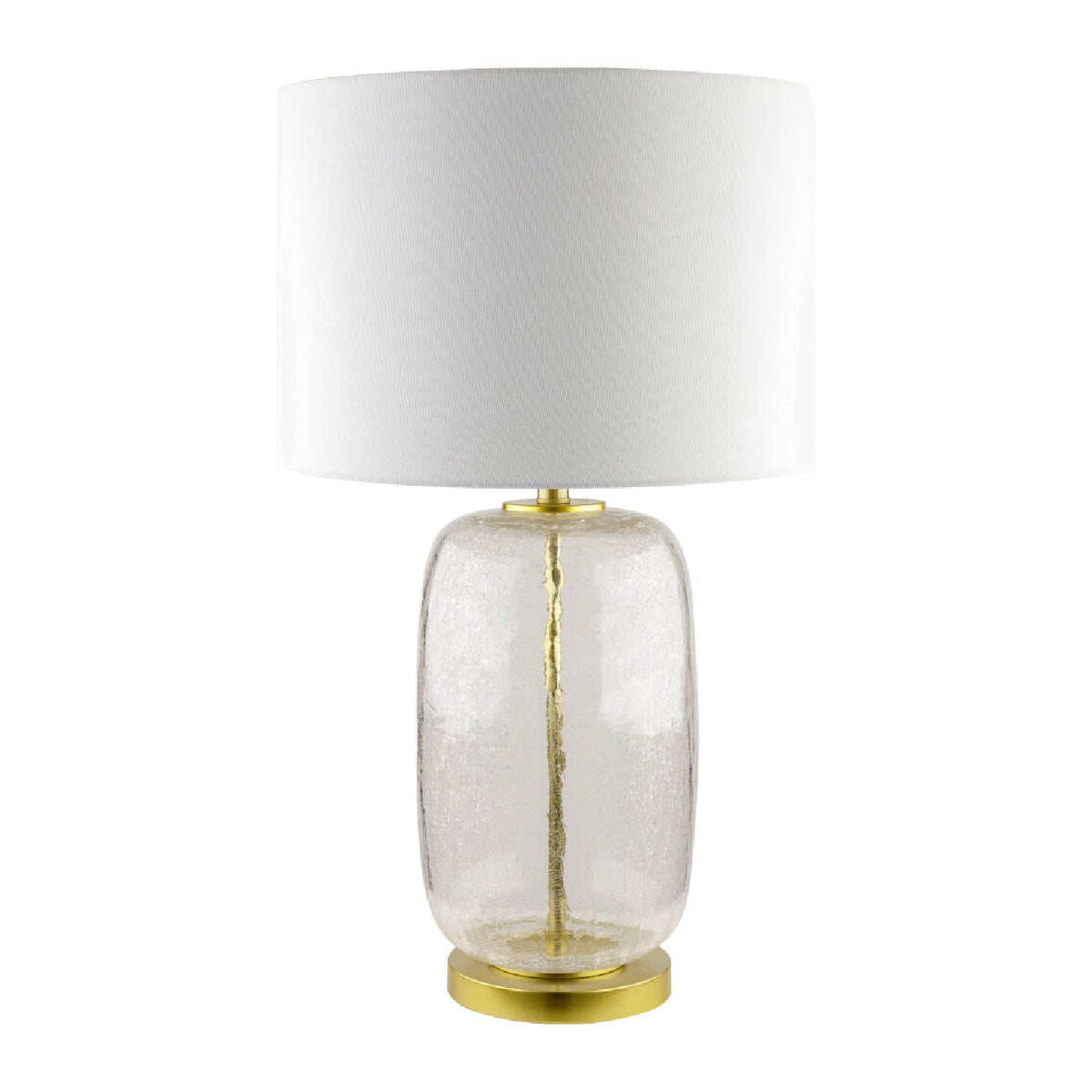 Modern European furniture - Clear Glass Accent Table Lamp - www.oroa.com
