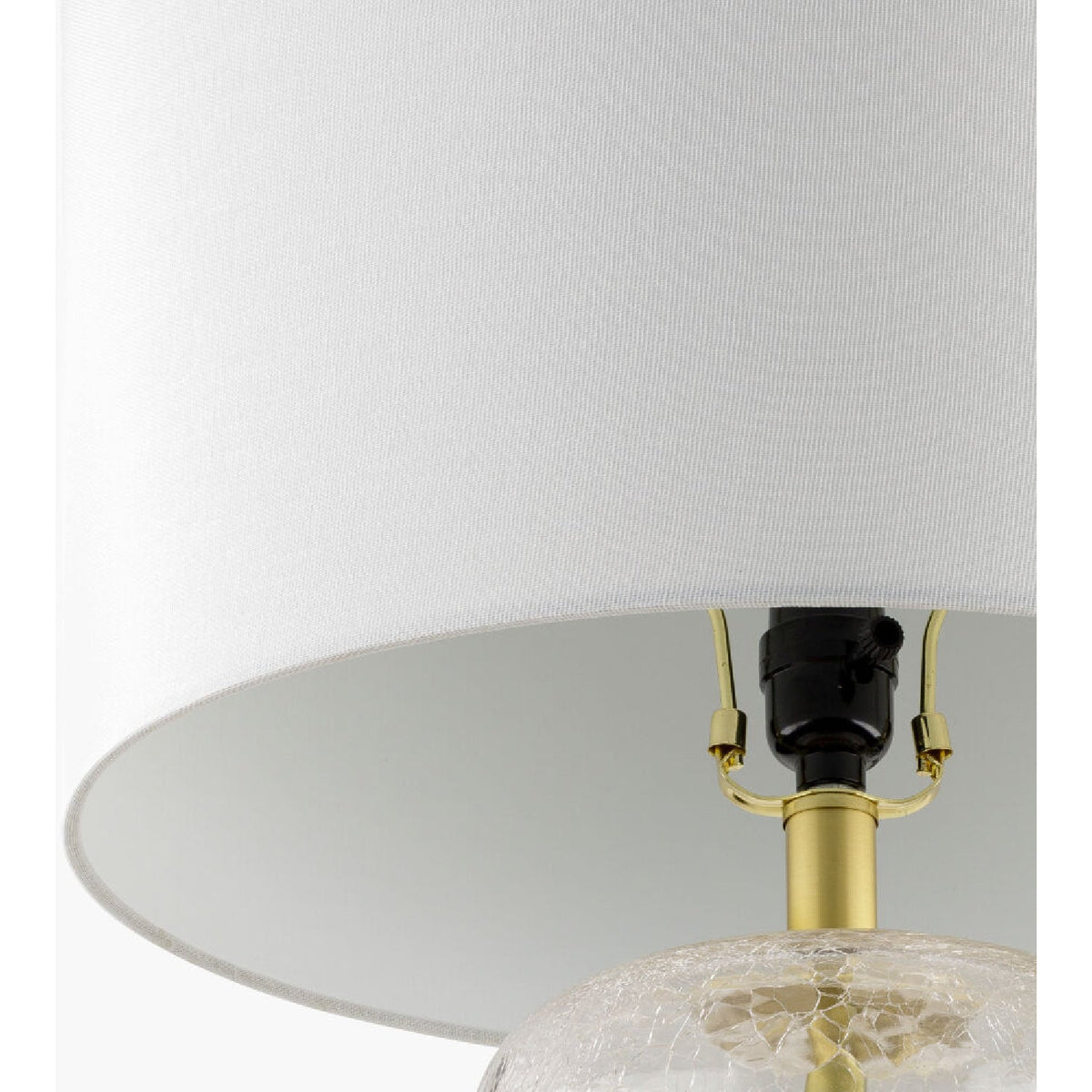 Modern European furniture - Clear Glass Accent Table Lamp - www.oroa.com