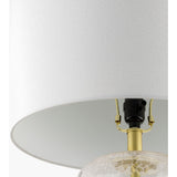 Modern European furniture - Clear Glass Accent Table Lamp - www.oroa.com