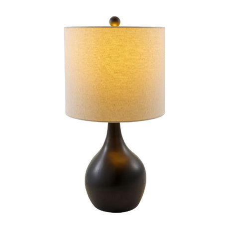Modern European furniture - Ceramic Vase-Inspired Table Lamp - www.oroa.com