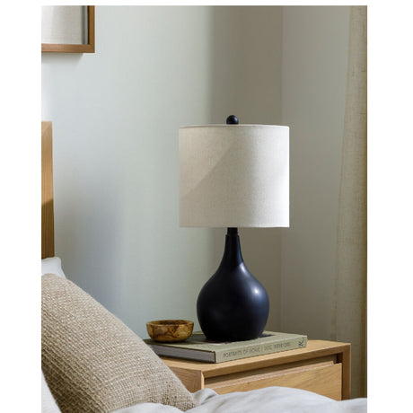 Modern European furniture - Ceramic Vase-Inspired Table Lamp - www.oroa.com