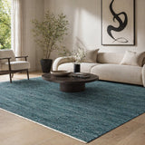 Modern European furniture - Hand-Knotted Wool Fringed Square Carpet - www.oroa.com