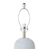 Modern European furniture - Antiqued Gray Ceramic Table Lamp - www.oroa.com