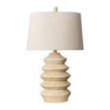 Modern European furniture - Painted Cream Accent Table Lamp - www.oroa.com