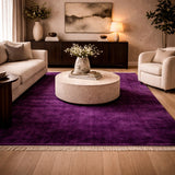 Modern furniture - Hand-Loomed Wool Fringe Table Runner - www.oroa.com