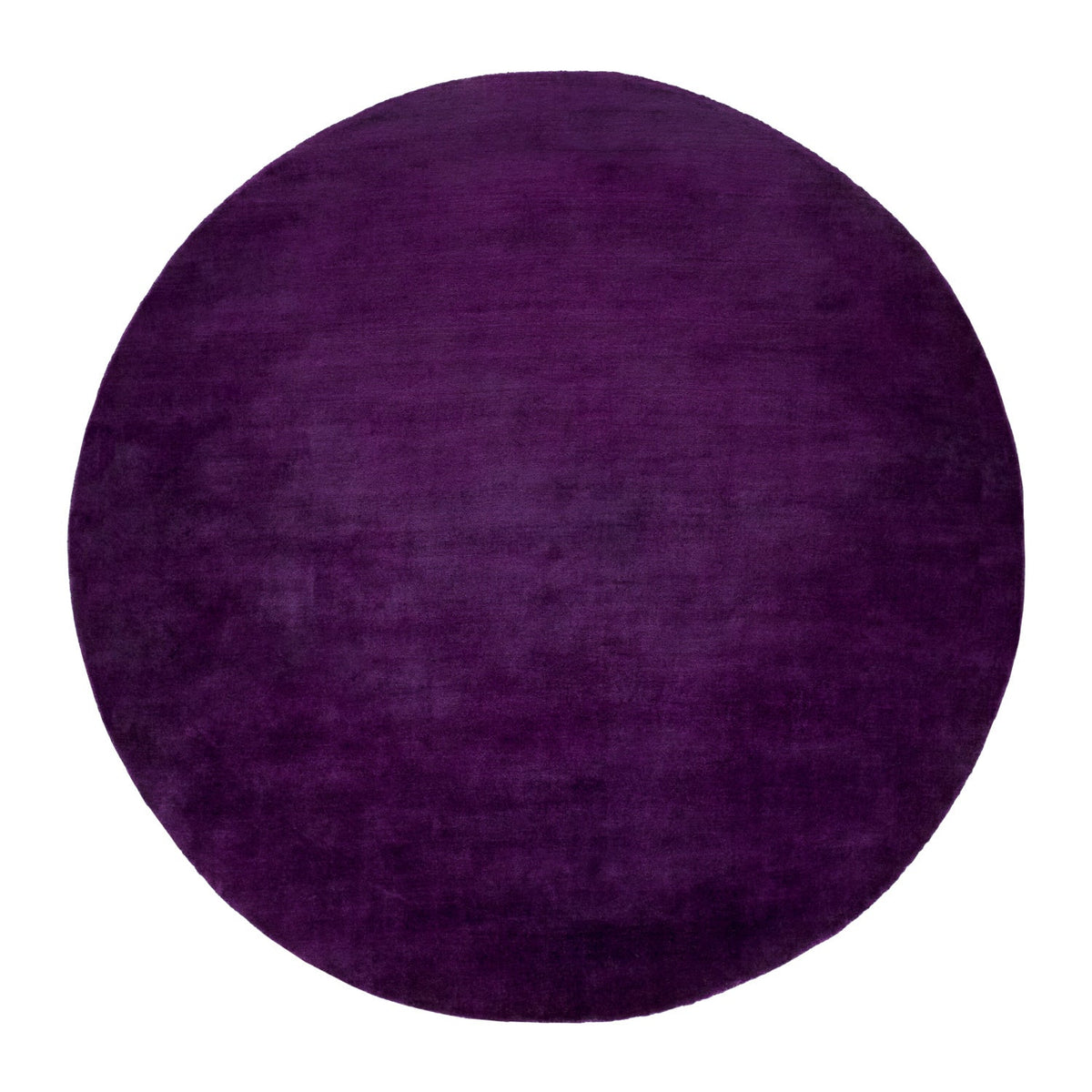 Modern furniture - Hand-Loomed Wool Fringe Round Carpet - www.oroa.com