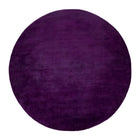 Modern furniture - Hand-Loomed Wool Fringe Round Carpet - www.oroa.com
