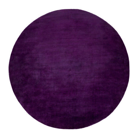 Modern furniture - Hand-Loomed Wool Fringe Round Carpet - www.oroa.com