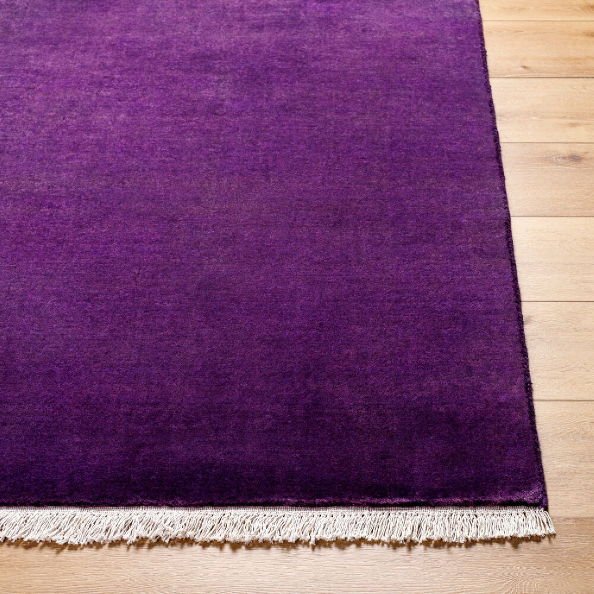 Modern European furniture - Hand-Loomed Wool Fringe Square Carpet - www.oroa.com