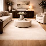 Modern furniture - Hand-Loomed Wool Fringe Table Runner - www.oroa.com
