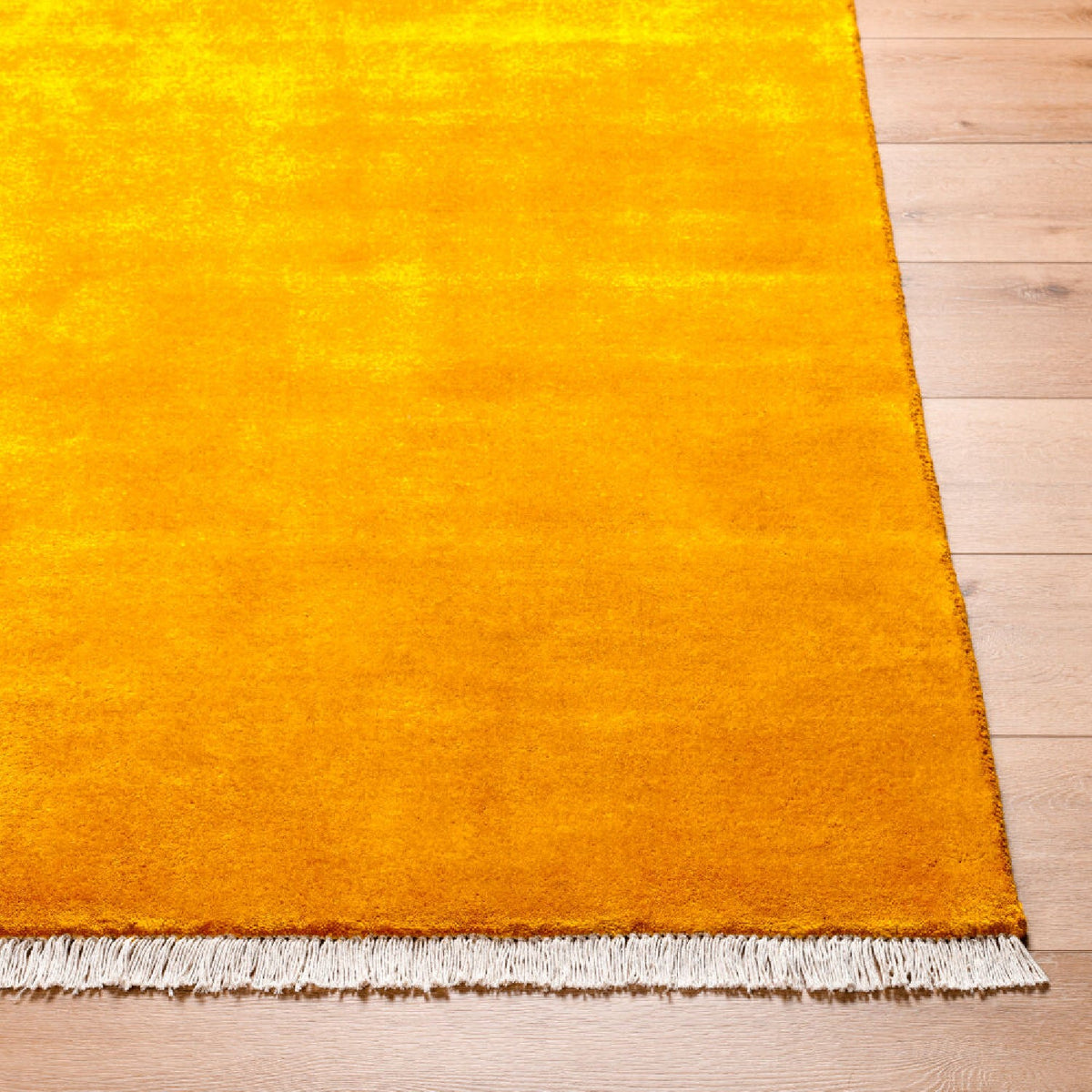 Modern European furniture - Hand-Loomed Wool Fringe Square Carpet - www.oroa.com