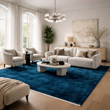 Modern furniture - Hand-Loomed Wool Fringe Carpet - www.oroa.com