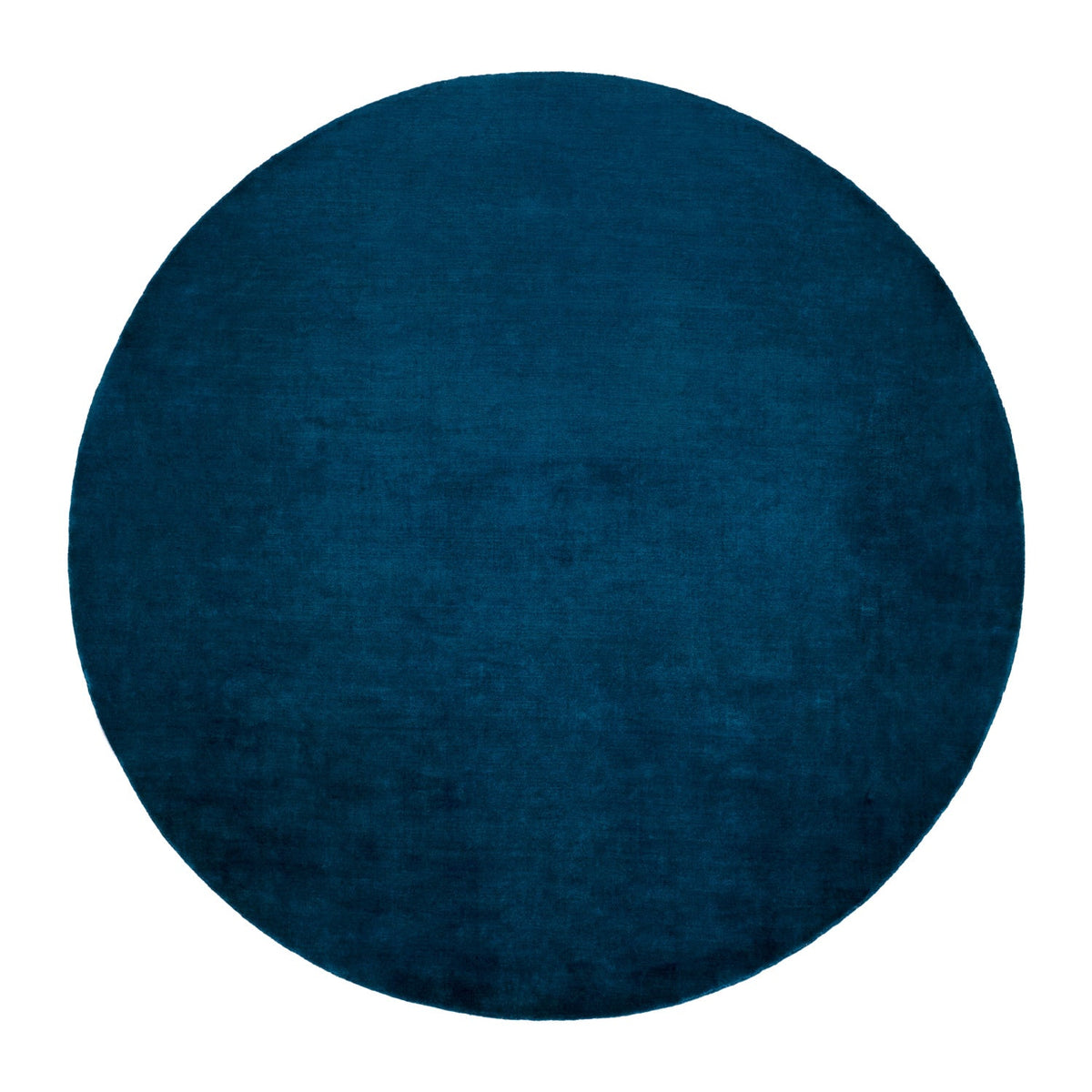 Modern furniture - Hand-Loomed Wool Fringe Round Carpet - www.oroa.com