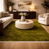 Modern furniture - Hand-Loomed Wool Fringe Table Runner - www.oroa.com