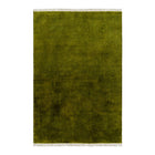 Modern European furniture - Hand-Loomed Wool Fringe Square Carpet - www.oroa.com