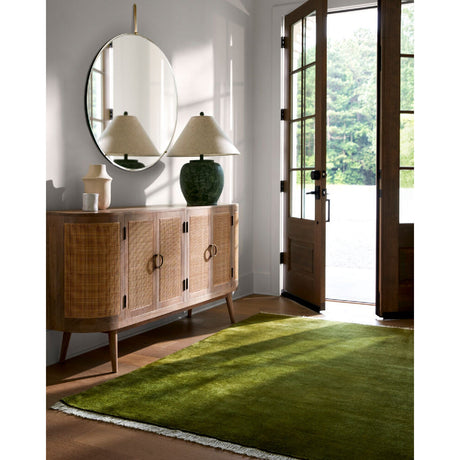 Modern European furniture - Hand-Loomed Wool Fringe Square Carpet - www.oroa.com