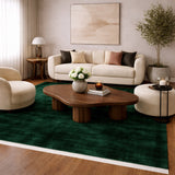 Modern European furniture - Hand-Loomed Wool Fringe Square Carpet - www.oroa.com