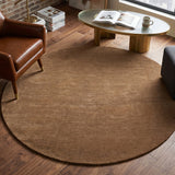 Modern furniture - Hand-Loomed Wool Fringe Round Carpet - www.oroa.com