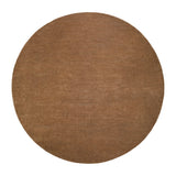 Modern furniture - Hand-Loomed Wool Fringe Round Carpet - www.oroa.com