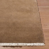 Modern European furniture - Hand-Loomed Wool Fringe Square Carpet - www.oroa.com