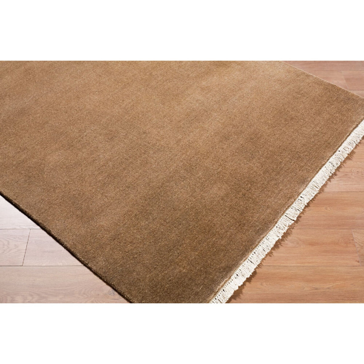 Modern European furniture - Hand-Loomed Wool Fringe Square Carpet - www.oroa.com