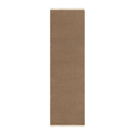 Modern furniture - Hand-Loomed Wool Fringe Table Runner - www.oroa.com