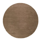 Modern furniture - Hand-Loomed Wool Fringe Round Carpet - www.oroa.com