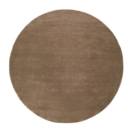 Modern furniture - Hand-Loomed Wool Fringe Round Carpet - www.oroa.com
