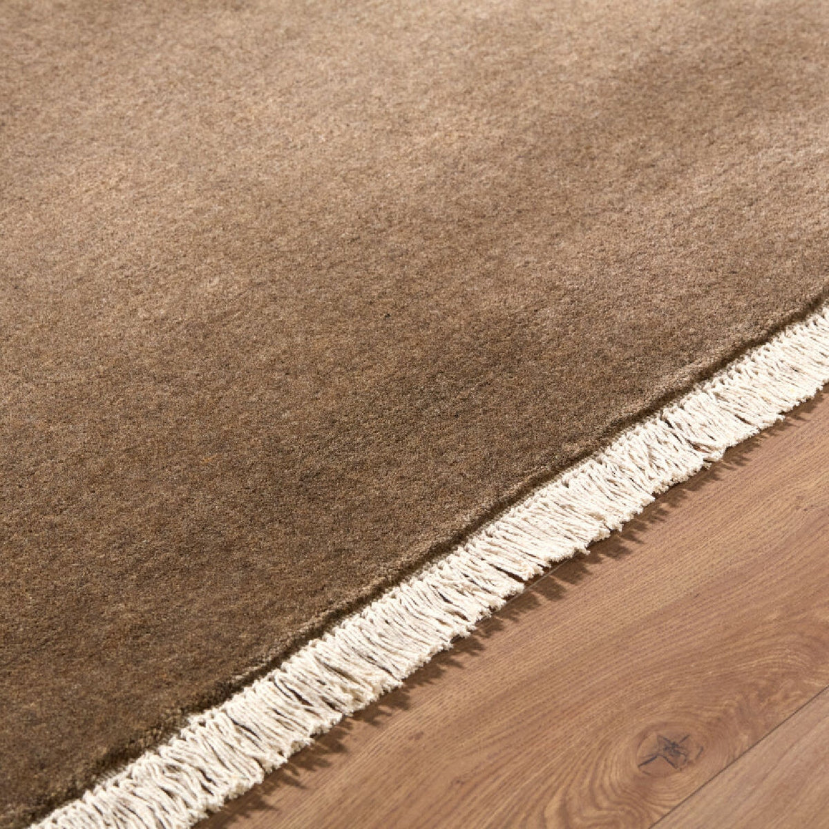 Modern European furniture - Hand-Loomed Wool Fringe Square Carpet - www.oroa.com